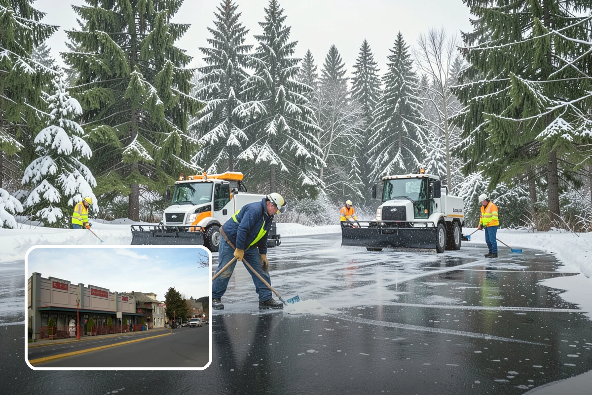 Daycare Deicing in Issaquah, King County, WA - Keeps parents and small children safe at busy drop-off