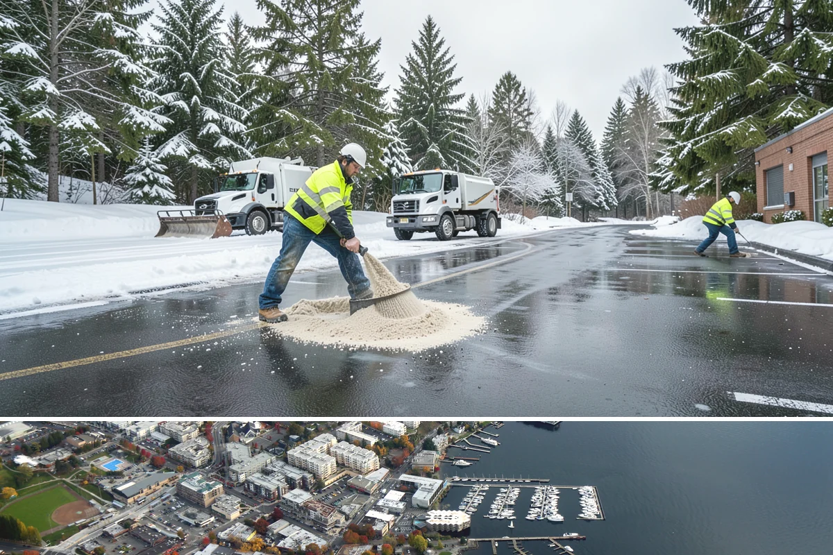 Daycare Deicing in Kirkland, King County, WA - The program runs through winter with priority readiness on the freezing-rain mornings that fall during the daycare drop-off rush.