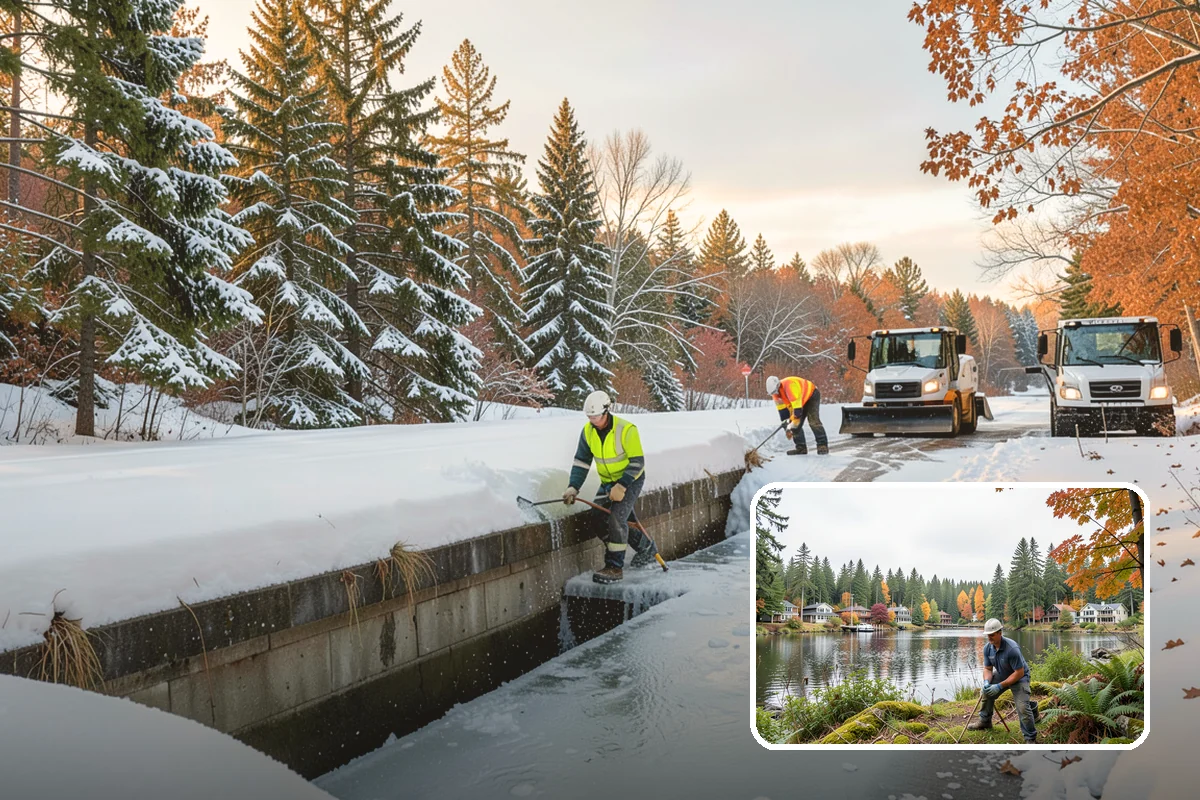 Daycare Deicing in La Conner, Skagit County, WA - Keeps parents and small children safe at busy drop-off