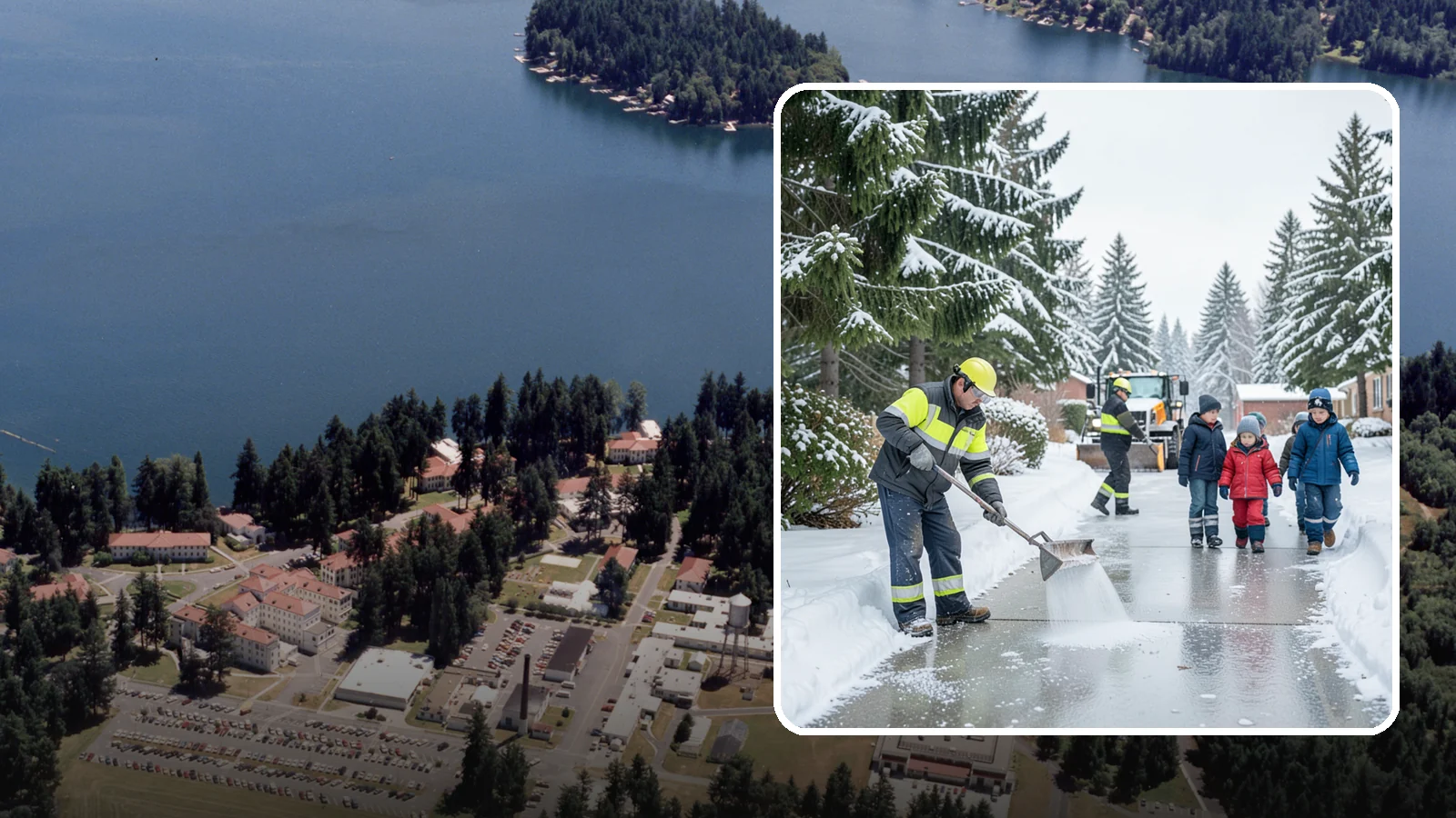 Daycare Deicing in Lakewood, Pierce County, WA - Deicing for daycare centers that keeps drop-off zones, entrances, and play-area access safe for small children and hurried...