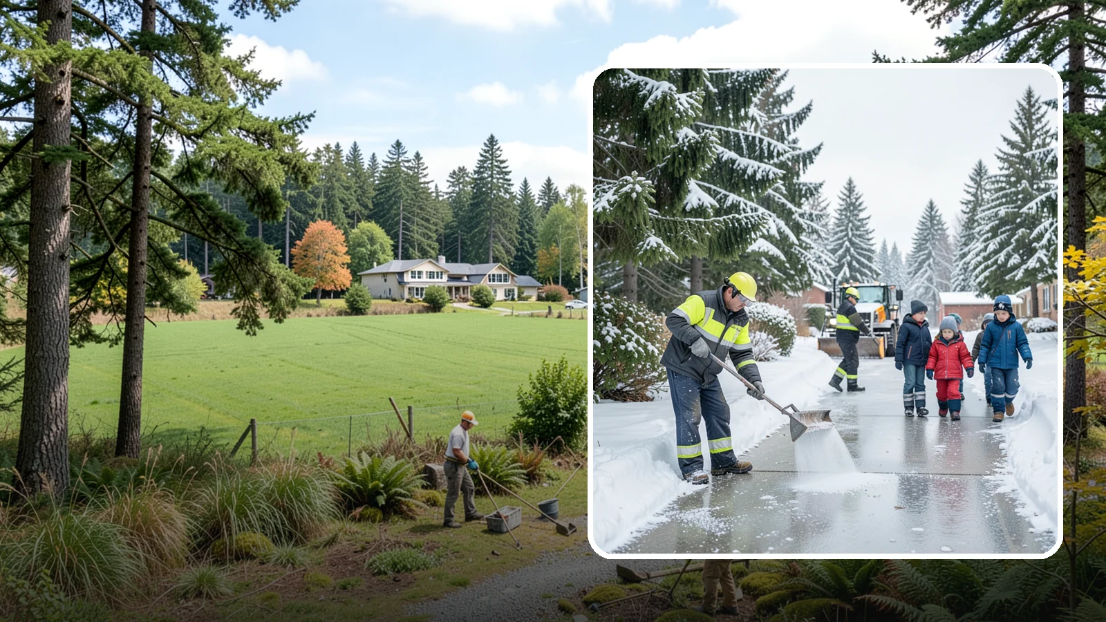 Daycare Deicing in Lyman, Skagit County, WA - Deicing for daycare centers that keeps drop-off zones, entrances, and play-area access safe for small children and hurried...