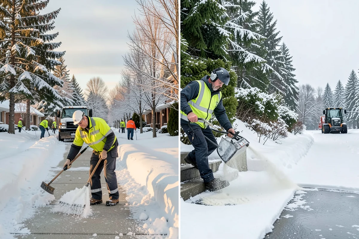 Daycare Deicing in Lyman, Skagit County, WA - Identify drop-off lanes, entrances, and play access with staff