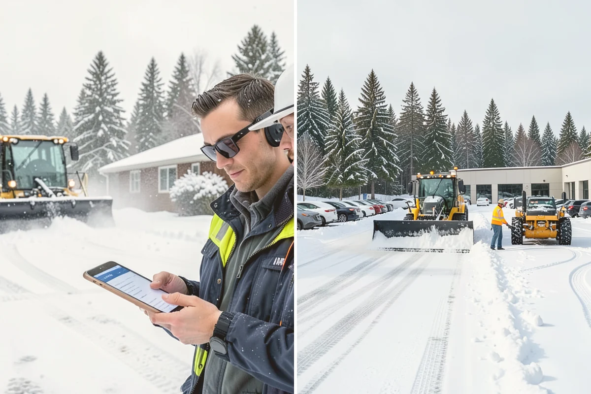 Daycare Deicing in Lynnwood, Snohomish County, WA - Identify drop-off lanes, entrances, and play access with staff
