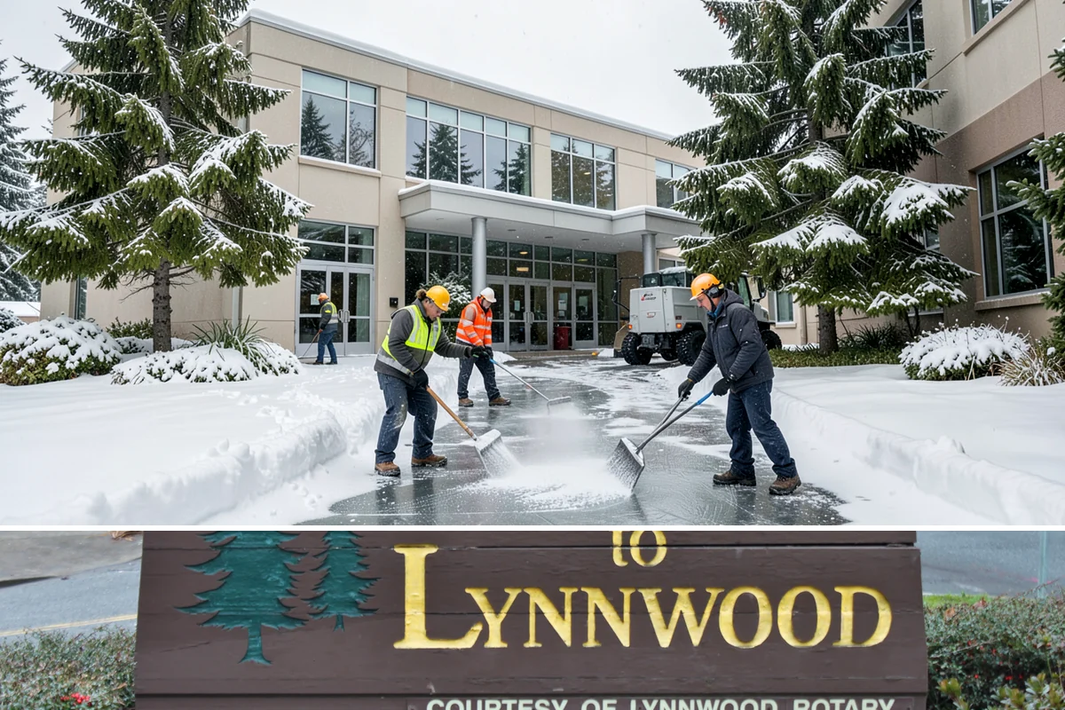 Daycare Deicing in Lynnwood, Snohomish County, WA - The program runs through winter with priority readiness on the freezing-rain mornings that fall during the daycare drop-off rush.
