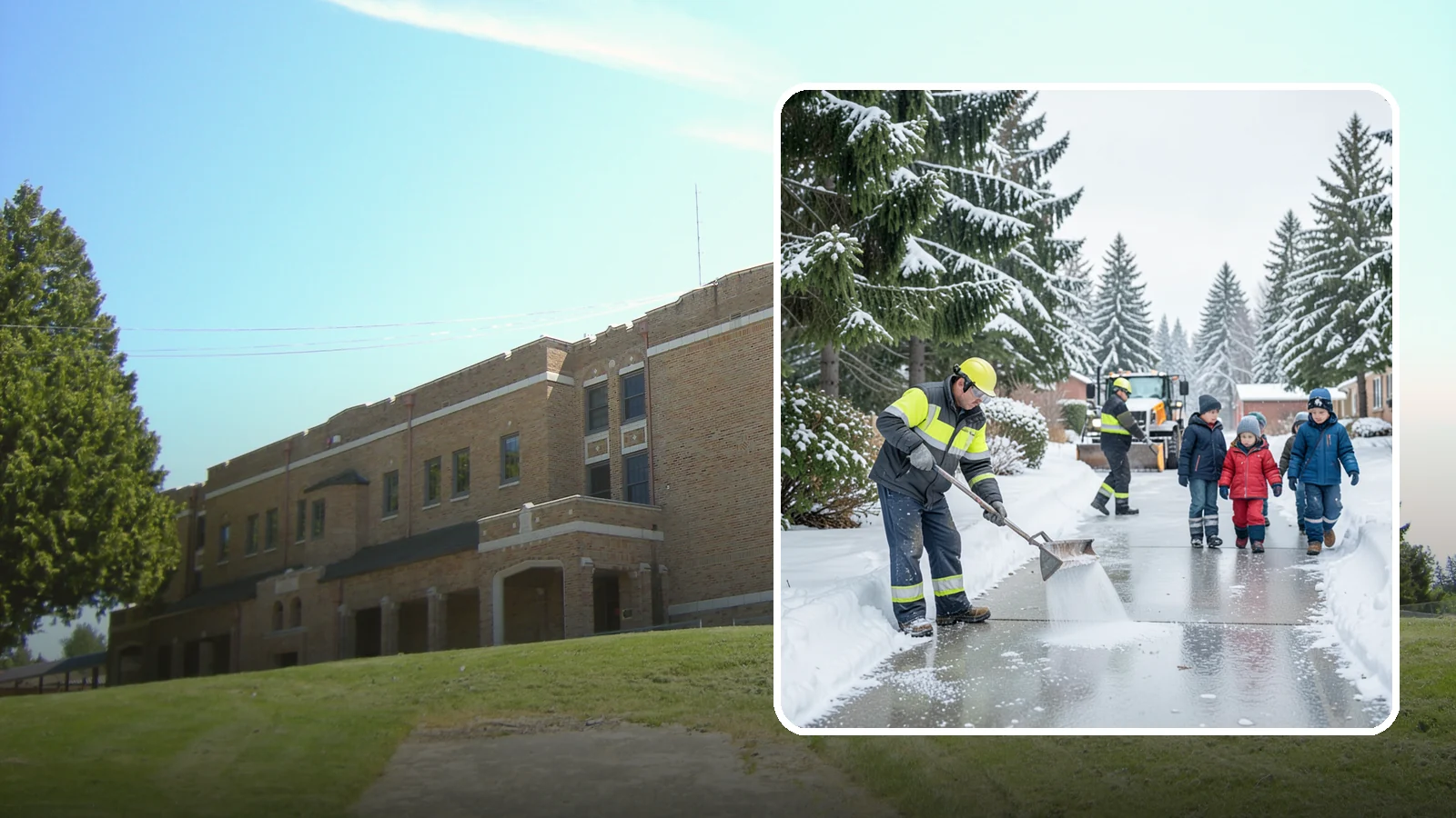 Daycare Deicing in Maple Valley, King County, WA - Deicing for daycare centers that keeps drop-off zones, entrances, and play-area access safe for small children and hurried...