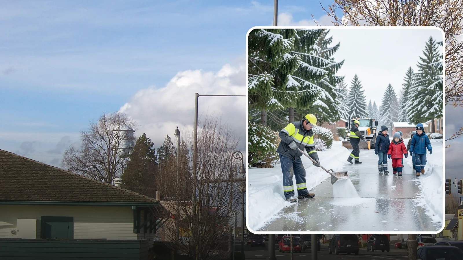 Daycare Deicing in Marysville, Snohomish County, WA - Deicing for daycare centers that keeps drop-off zones, entrances, and play-area access safe for small children and hurried...