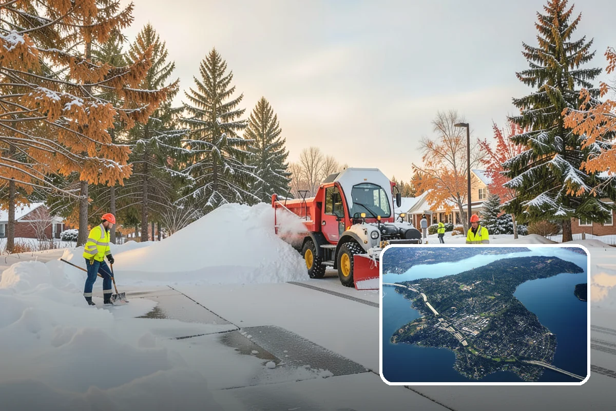 Daycare Deicing in Mercer Island, King County, WA - Keeps parents and small children safe at busy drop-off