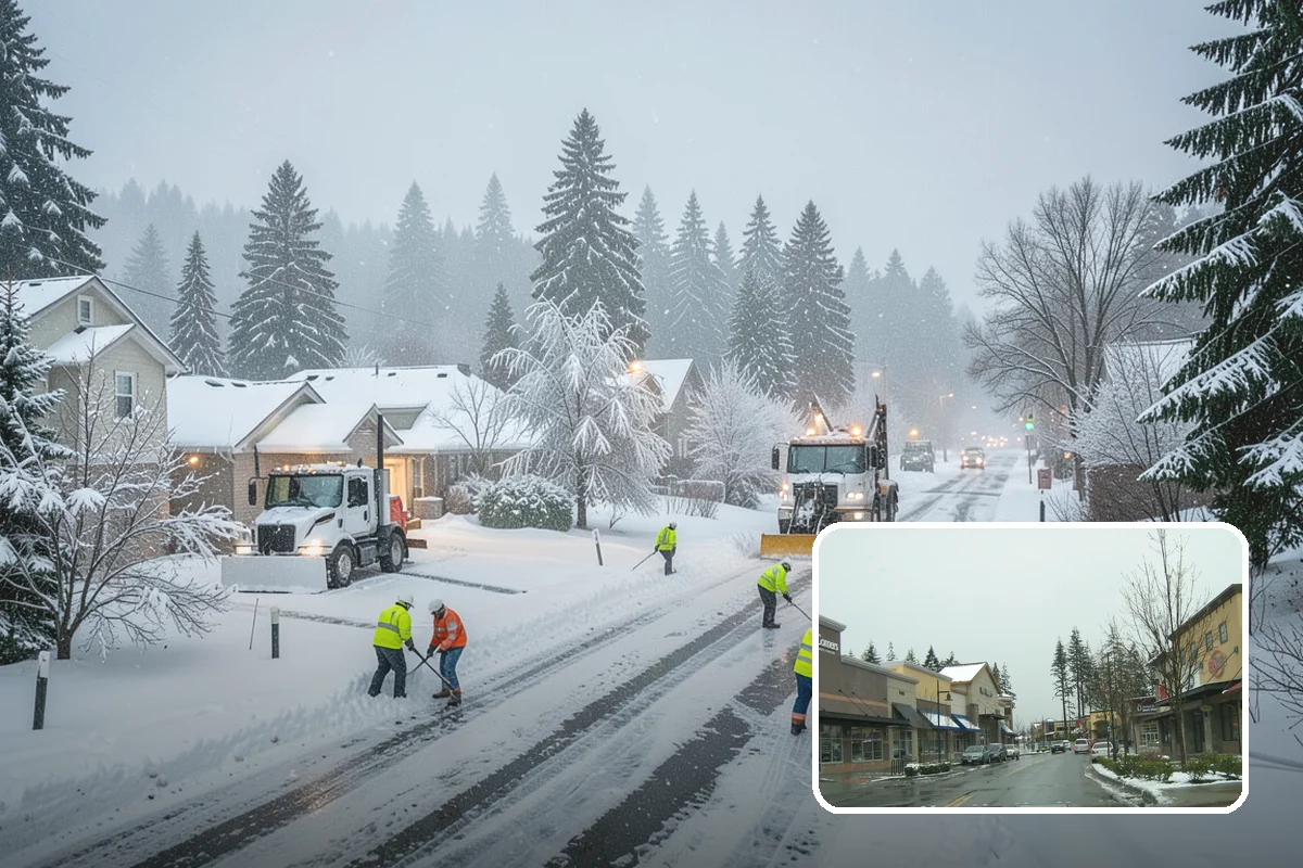 Daycare Deicing in Mill Creek, Snohomish County, WA - Keeps parents and small children safe at busy drop-off