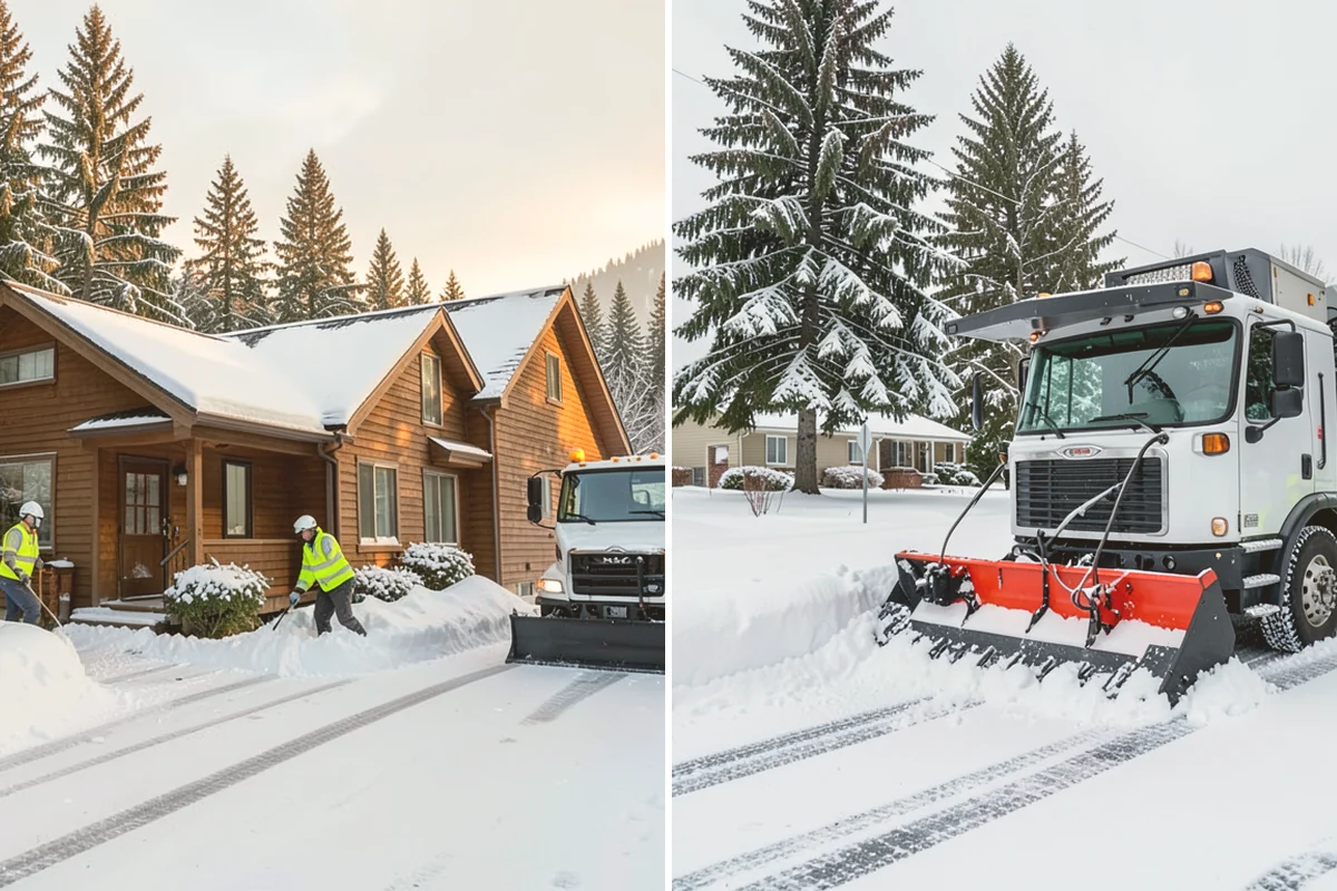 Daycare Deicing in Milton, King County, WA - Identify drop-off lanes, entrances, and play access with staff