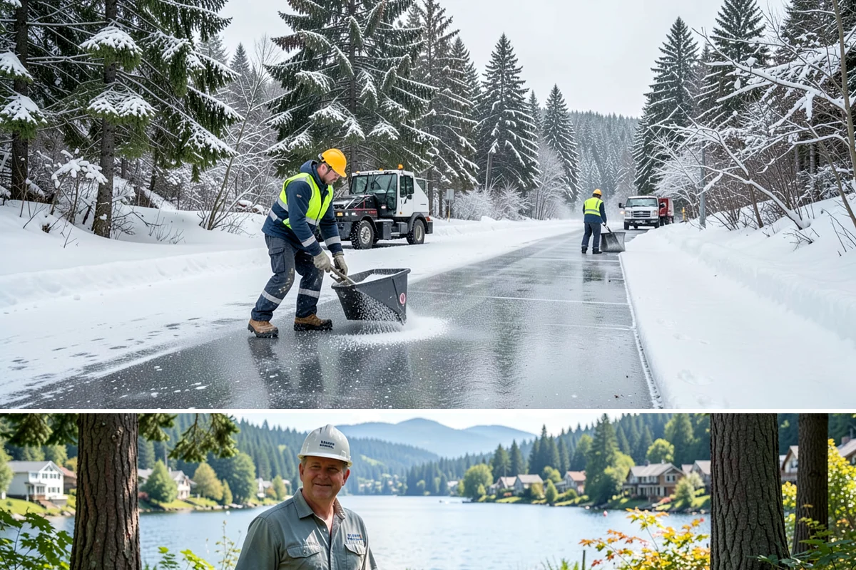 Daycare Deicing in Milton, King County, WA - The program runs through winter with priority readiness on the freezing-rain mornings that fall during the daycare drop-off rush.