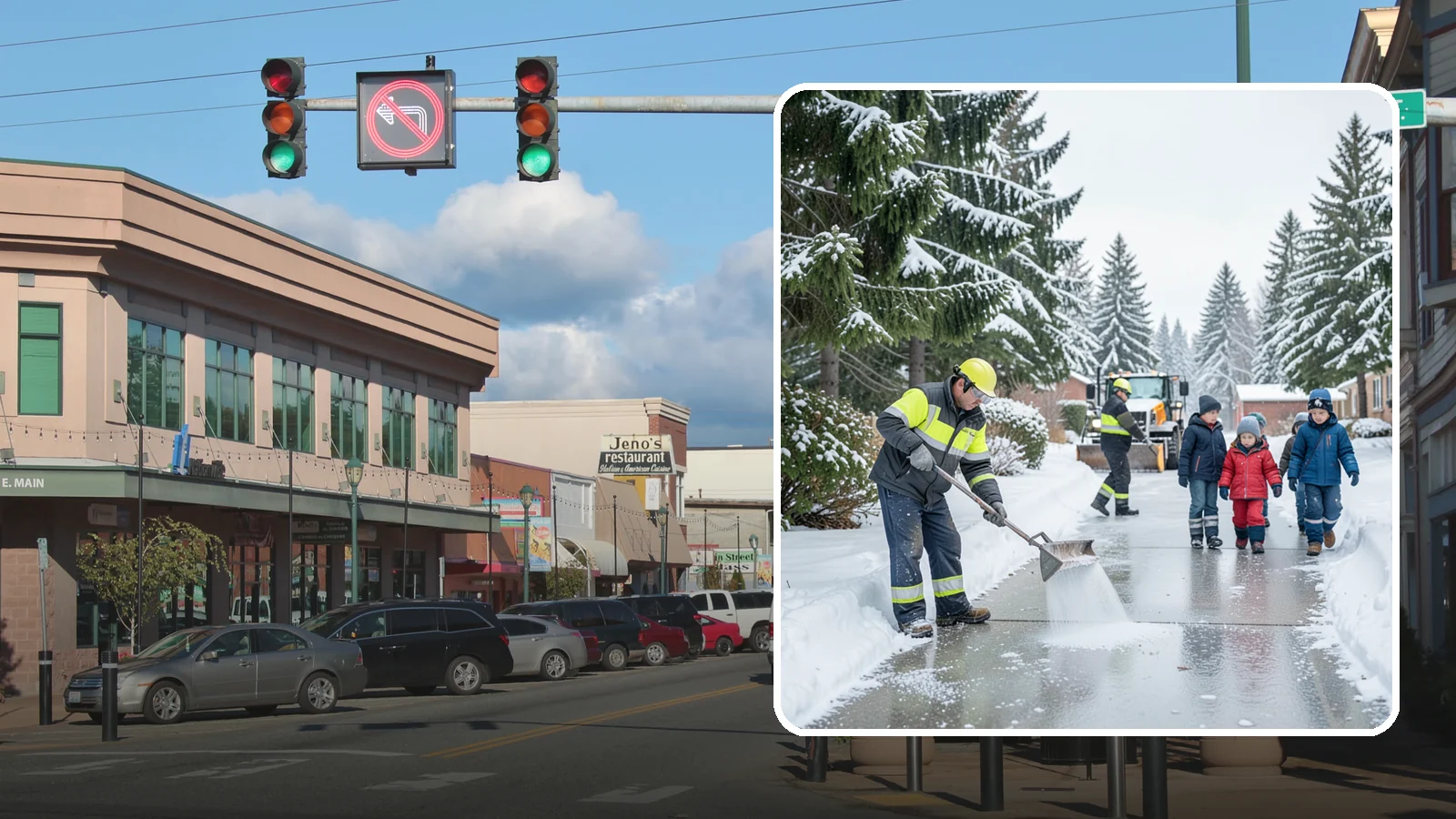 Daycare Deicing in Monroe, Snohomish County, WA - Deicing for daycare centers that keeps drop-off zones, entrances, and play-area access safe for small children and hurried...