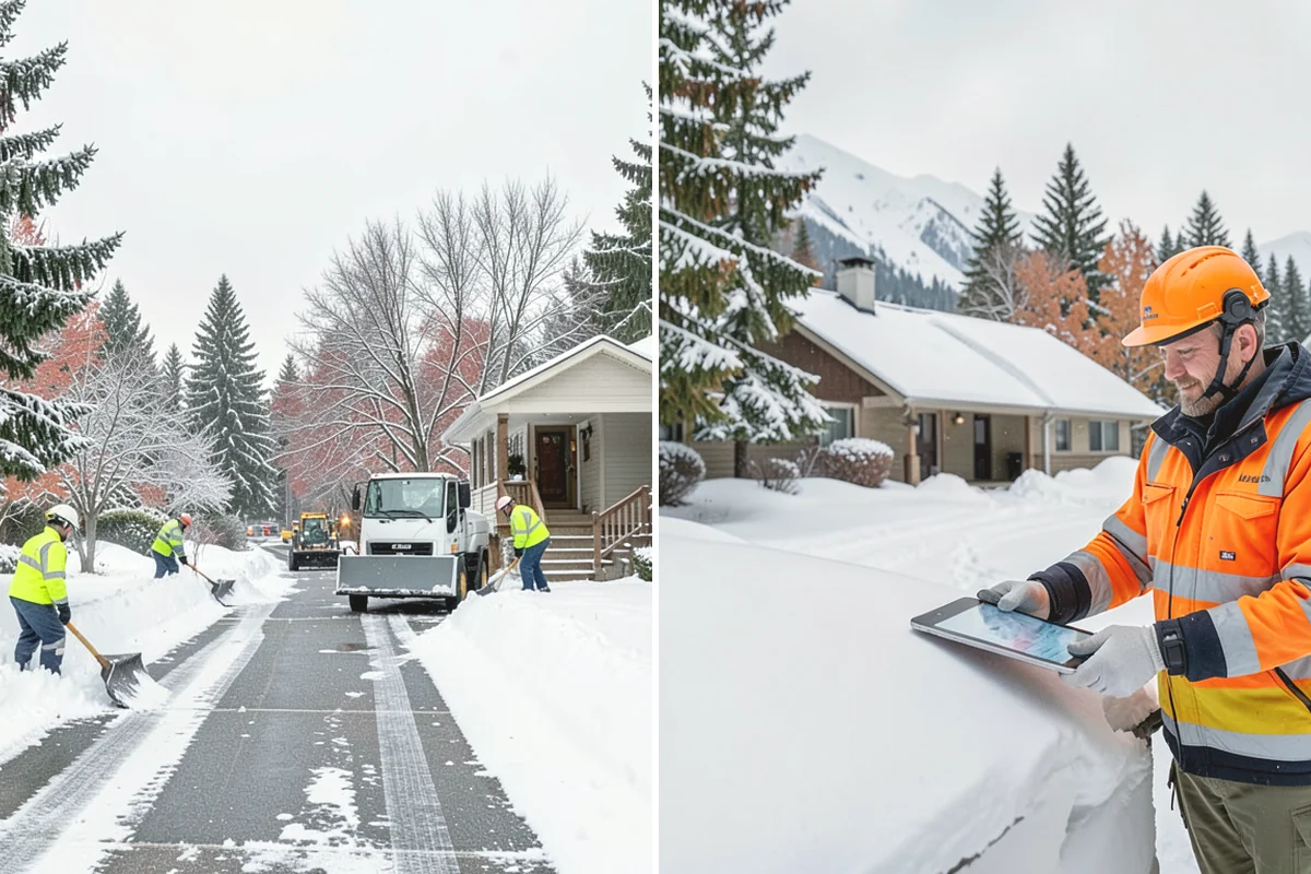Daycare Deicing in Monroe, Snohomish County, WA - Identify drop-off lanes, entrances, and play access with staff