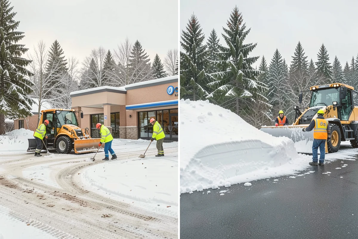Daycare Deicing in Mount Vernon, Skagit County, WA - Identify drop-off lanes, entrances, and play access with staff