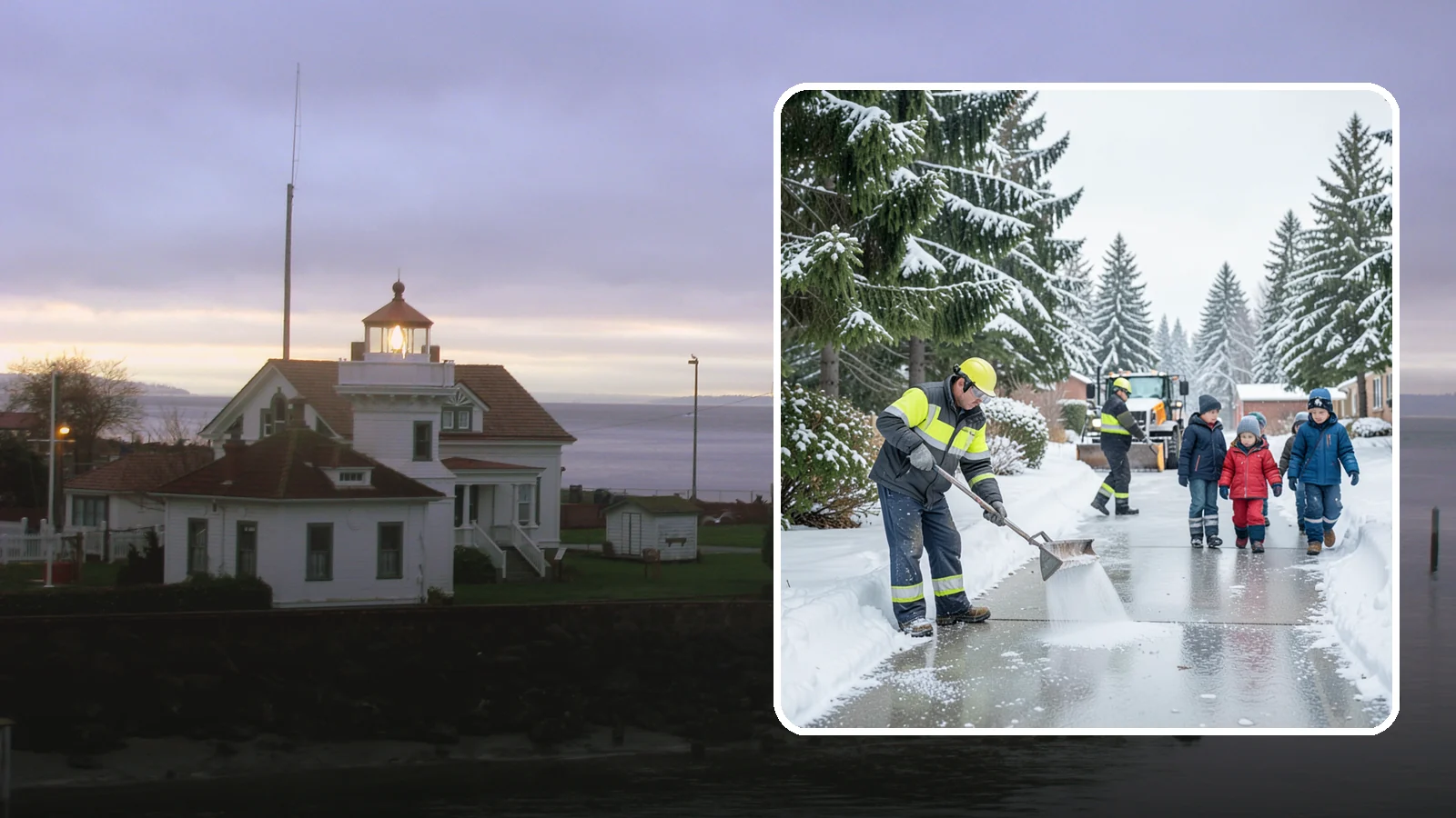 Daycare Deicing in Mukilteo, Snohomish County, WA - Deicing for daycare centers that keeps drop-off zones, entrances, and play-area access safe for small children and hurried...