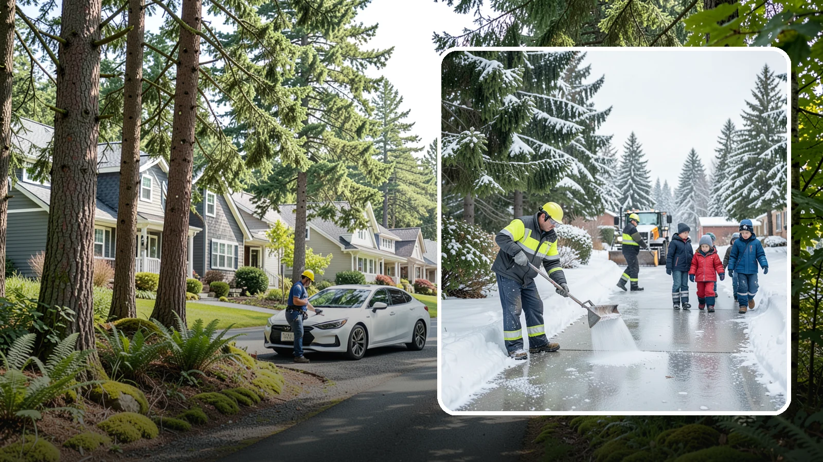 Daycare Deicing in Normandy Park, King County, WA - Deicing for daycare centers that keeps drop-off zones, entrances, and play-area access safe for small children and hurried...