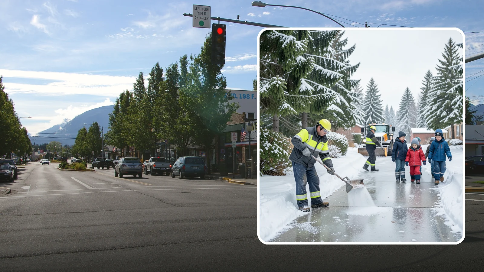 Daycare Deicing in North Bend, King County, WA - Deicing for daycare centers that keeps drop-off zones, entrances, and play-area access safe for small children and hurried...