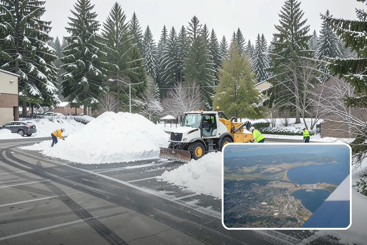 Daycare Deicing in Oak Harbor, Island County, WA - Keeps parents and small children safe at busy drop-off