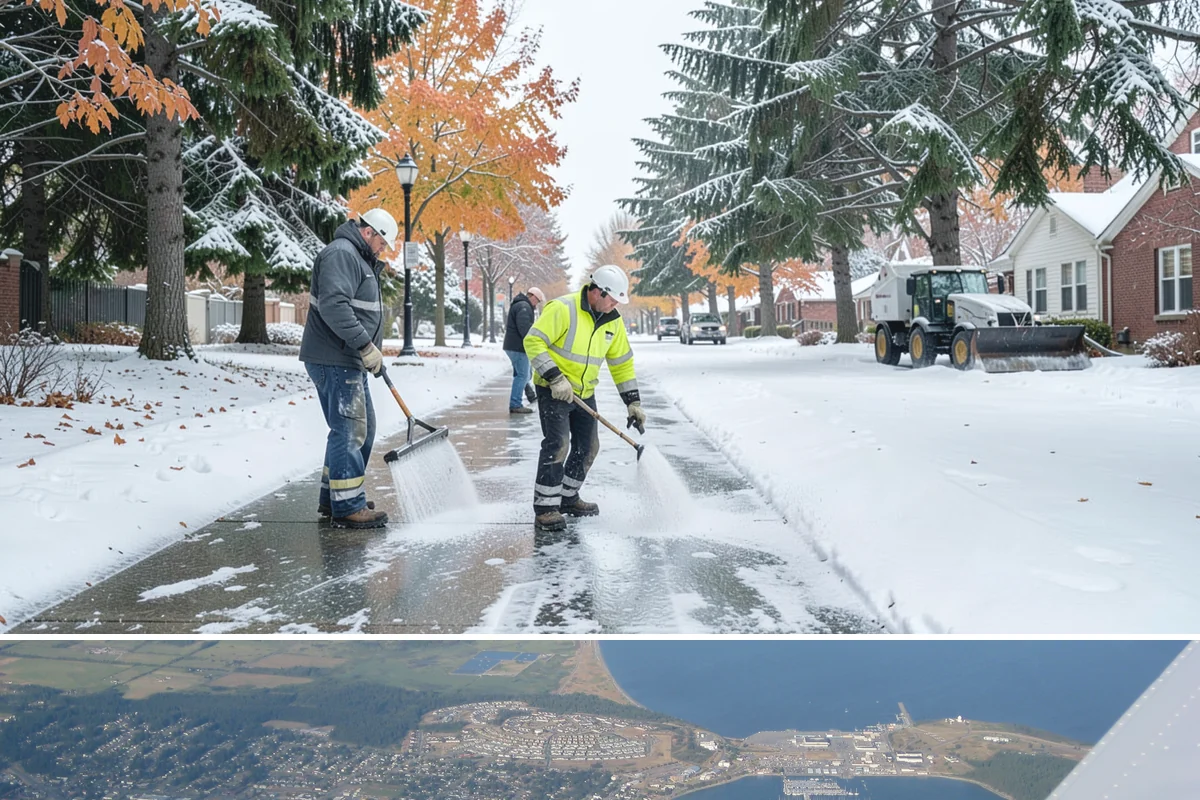 Daycare Deicing in Oak Harbor, Island County, WA - The program runs through winter with priority readiness on the freezing-rain mornings that fall during the daycare drop-off rush.