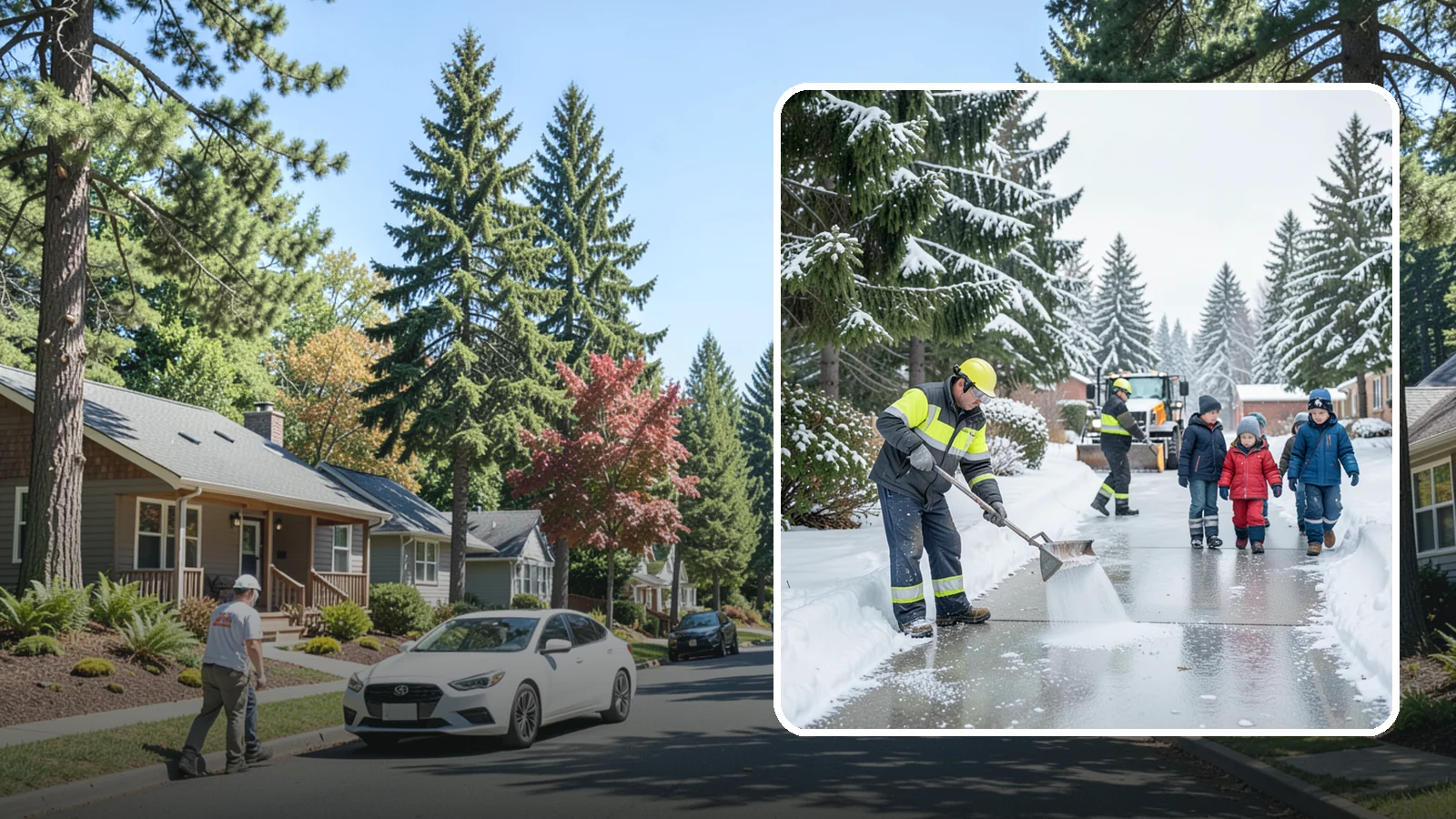 Daycare Deicing in Orting, Pierce County, WA - Deicing for daycare centers that keeps drop-off zones, entrances, and play-area access safe for small children and hurried...