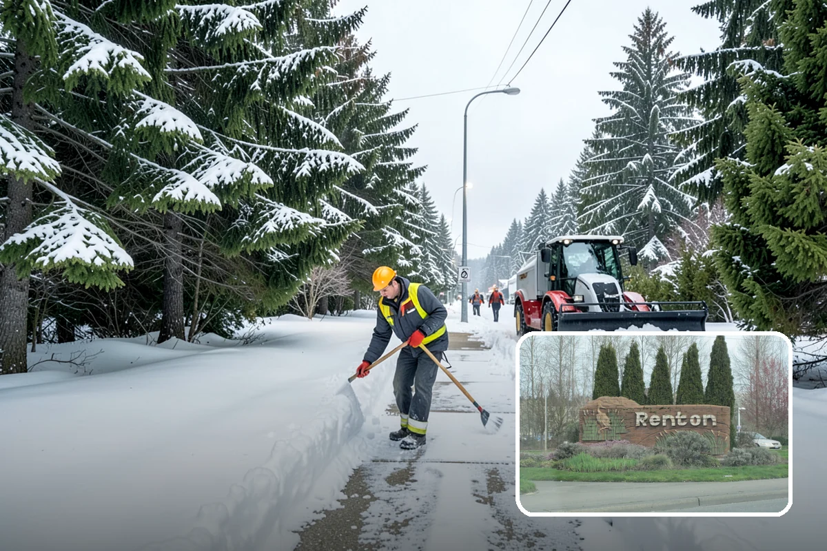 Daycare Deicing in Renton, King County, WA - Keeps parents and small children safe at busy drop-off