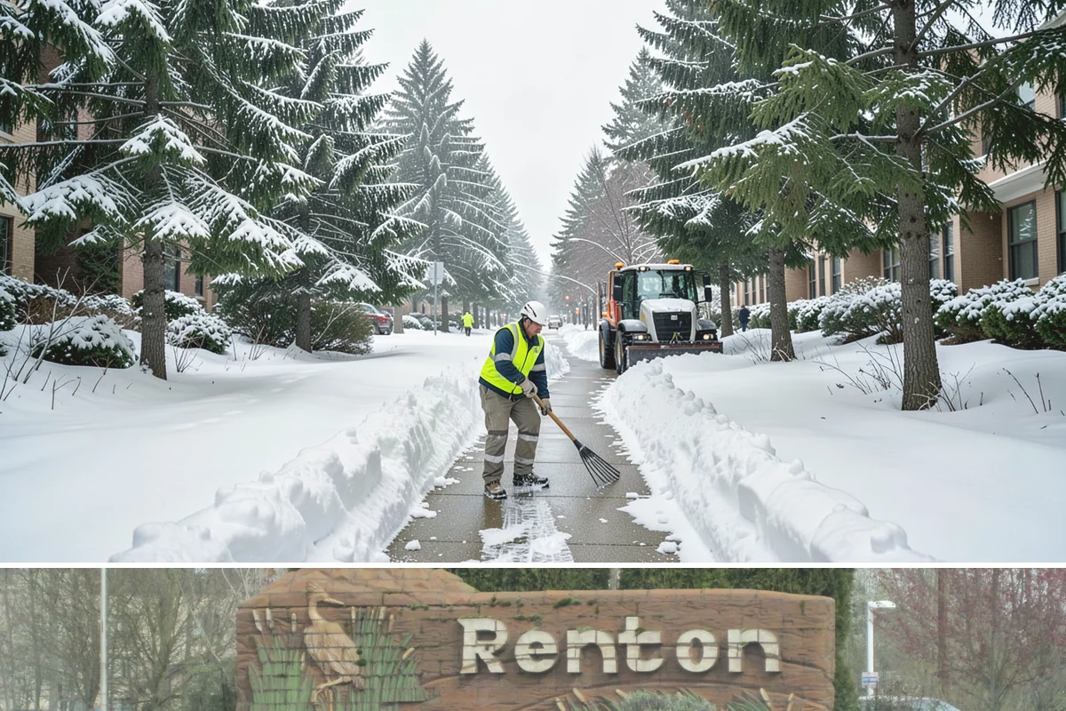 Daycare Deicing in Renton, King County, WA - The program runs through winter with priority readiness on the freezing-rain mornings that fall during the daycare drop-off rush.