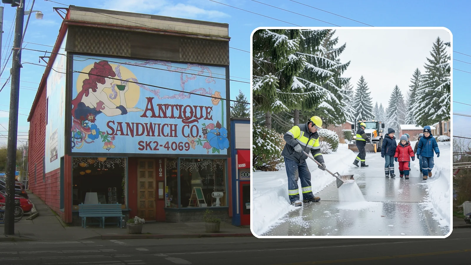 Daycare Deicing in Ruston, Pierce County, WA - Deicing for daycare centers that keeps drop-off zones, entrances, and play-area access safe for small children and hurried...