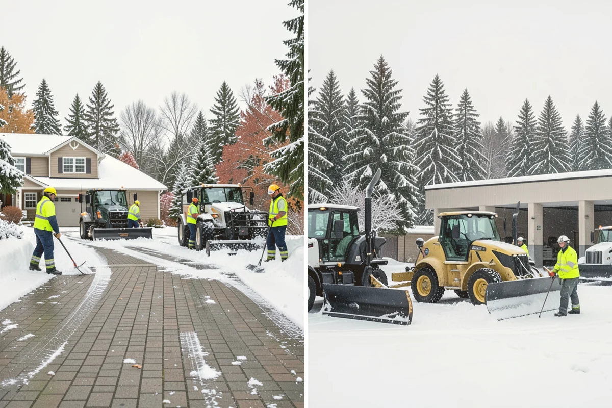 Daycare Deicing in Sammamish, King County, WA - Identify drop-off lanes, entrances, and play access with staff