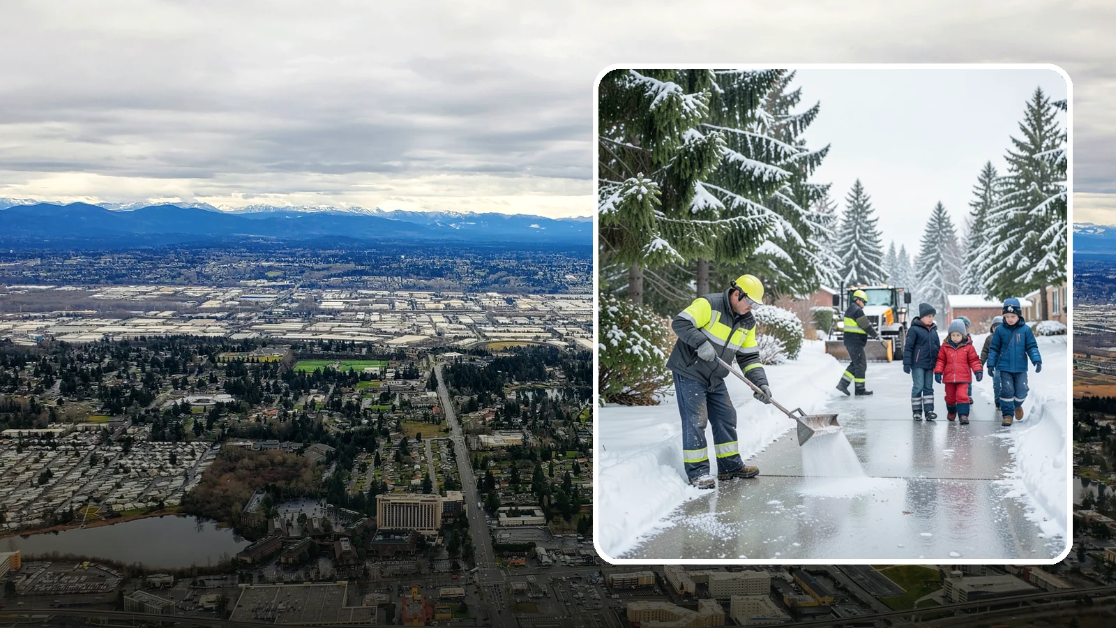 Daycare Deicing in SeaTac, King County, WA - Deicing for daycare centers that keeps drop-off zones, entrances, and play-area access safe for small children and hurried...