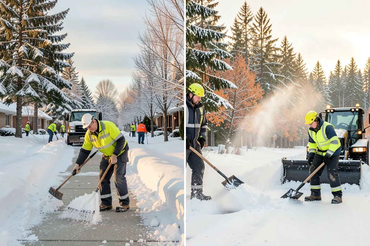 Daycare Deicing in SeaTac, King County, WA - Identify drop-off lanes, entrances, and play access with staff