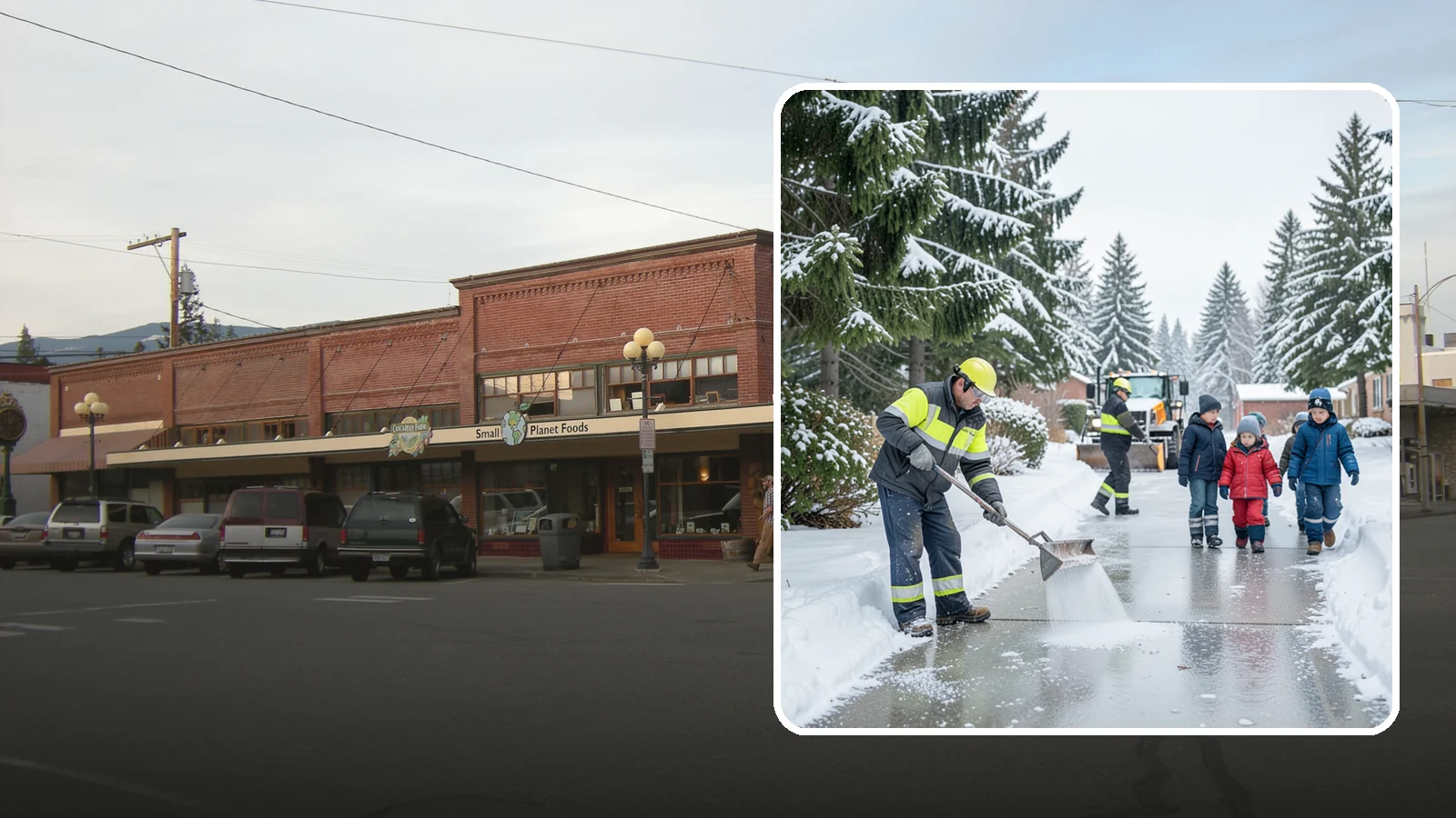 Daycare Deicing in Sedro-Woolley, Skagit County, WA - Deicing for daycare centers that keeps drop-off zones, entrances, and play-area access safe for small children and hurried...