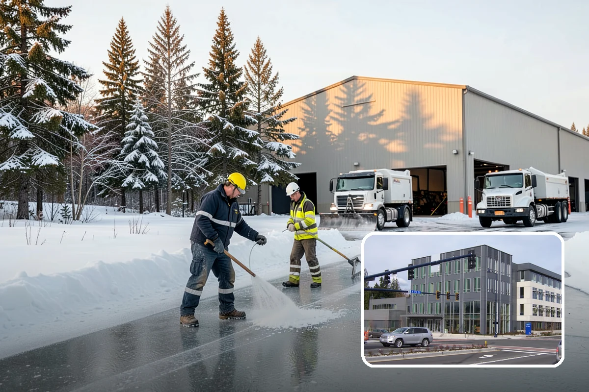Daycare Deicing in Shoreline, King County, WA - Keeps parents and small children safe at busy drop-off