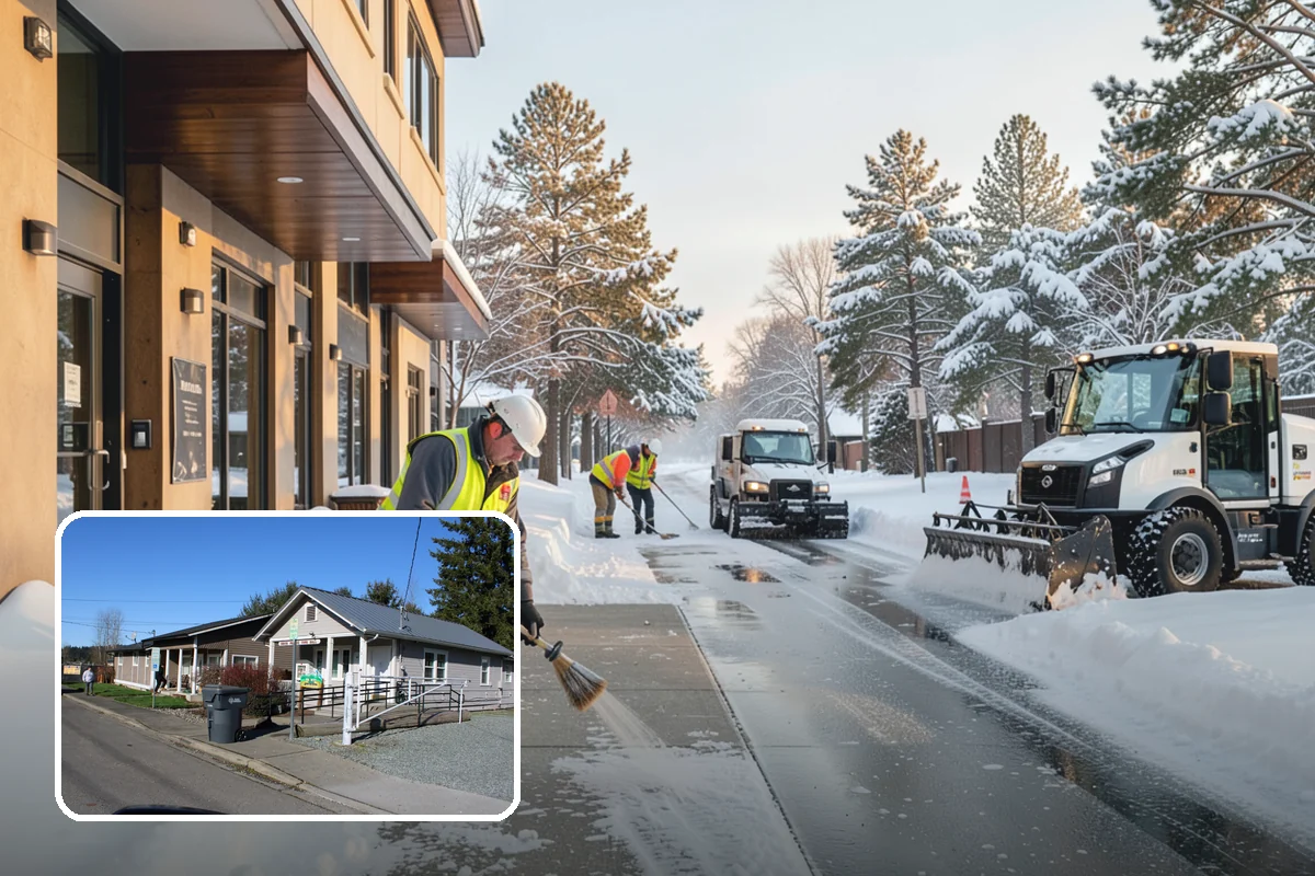 Daycare Deicing in South Prairie, Pierce County, WA - Keeps parents and small children safe at busy drop-off