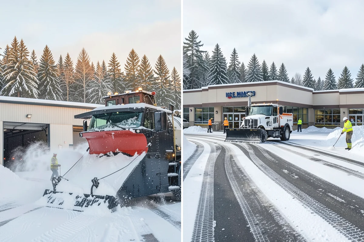 Daycare Deicing in South Prairie, Pierce County, WA - Identify drop-off lanes, entrances, and play access with staff