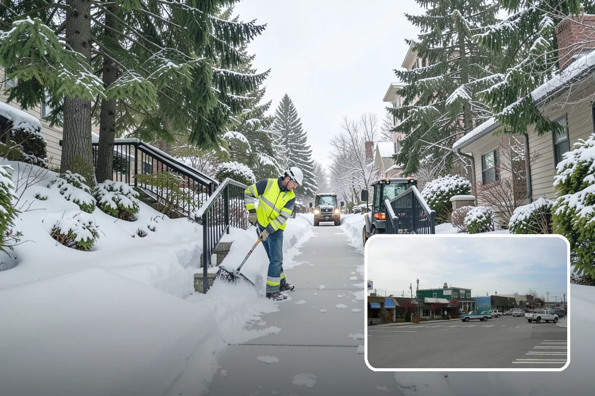 Daycare Deicing in Stanwood, Snohomish County, WA - Keeps parents and small children safe at busy drop-off