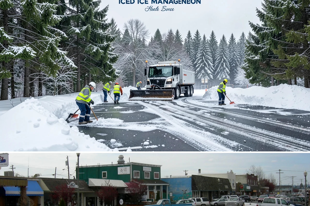Daycare Deicing in Stanwood, Snohomish County, WA - The program runs through winter with priority readiness on the freezing-rain mornings that fall during the daycare drop-off rush.