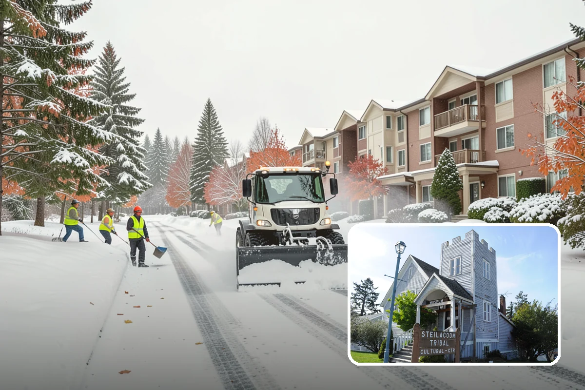 Daycare Deicing in Steilacoom, Pierce County, WA - Keeps parents and small children safe at busy drop-off