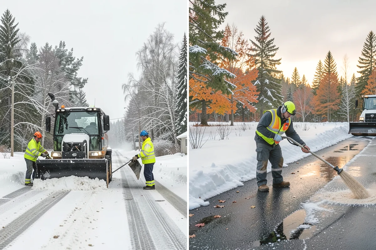 Daycare Deicing in University Place, Pierce County, WA - Identify drop-off lanes, entrances, and play access with staff