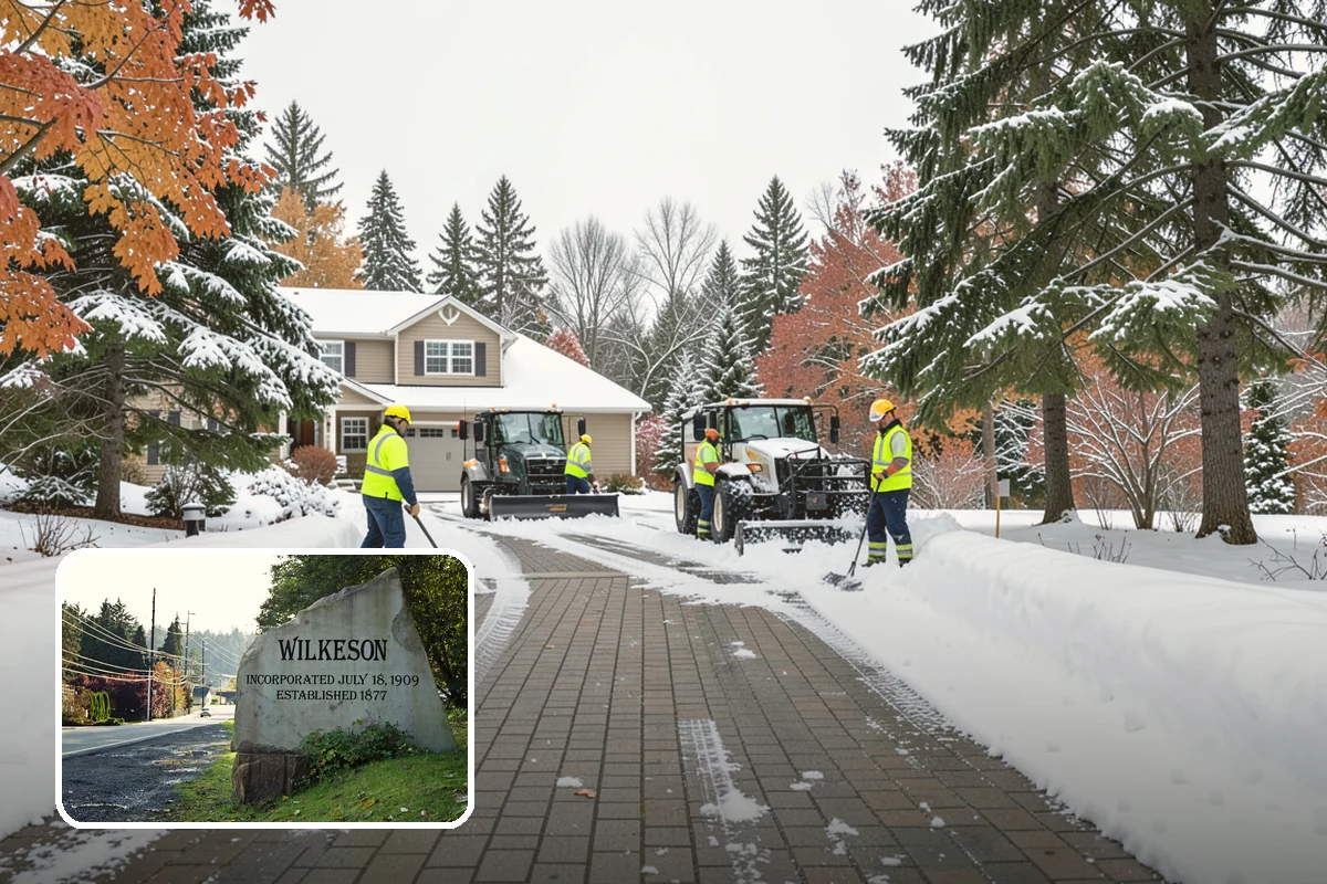 Daycare Deicing in Wilkeson, Pierce County, WA - Keeps parents and small children safe at busy drop-off