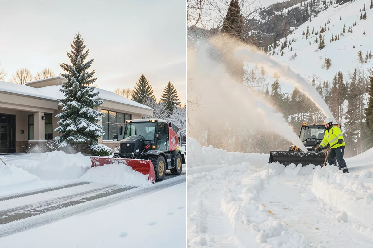 Daycare Parking Lot Snow Removal in Auburn, King County, WA - Map the drop-off lane, entrance, and crossing zones with daycare staff