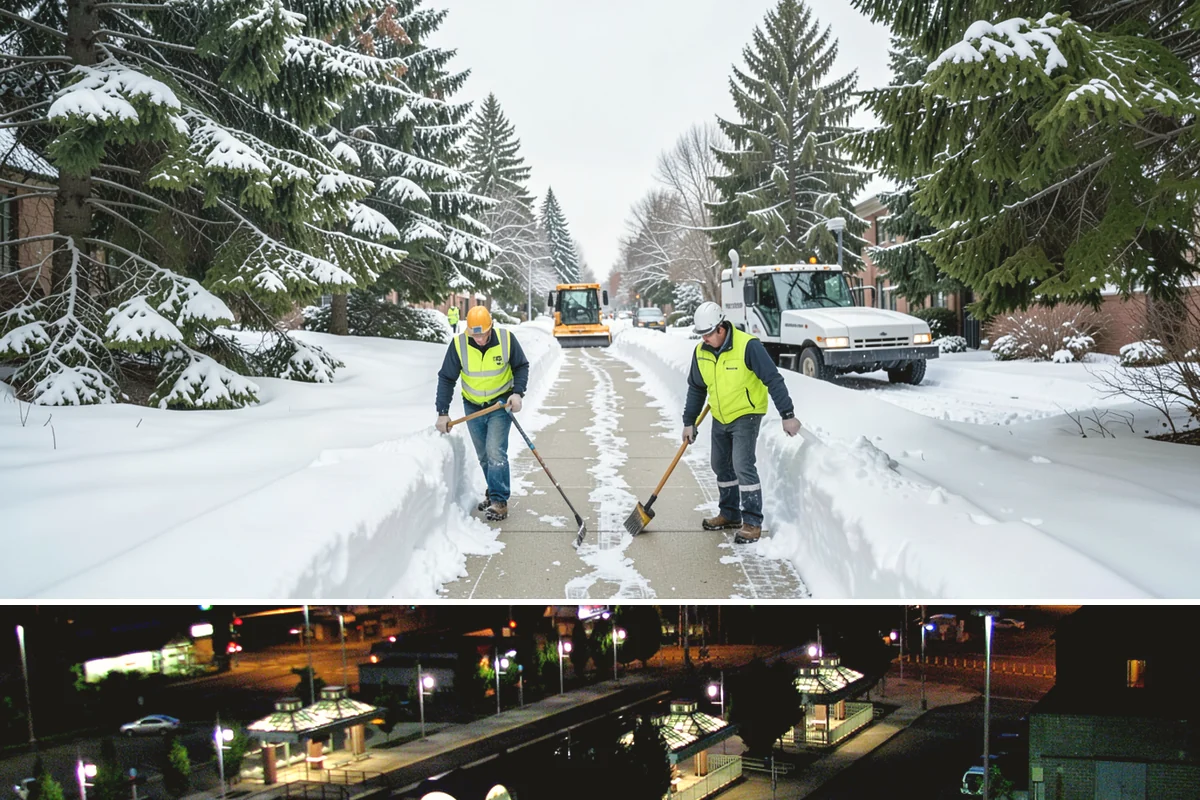Daycare Parking Lot Snow Removal in Auburn, King County, WA - Daycare lots across Western Washington face peak snow demand from December through February, when early-morning freezes meet...