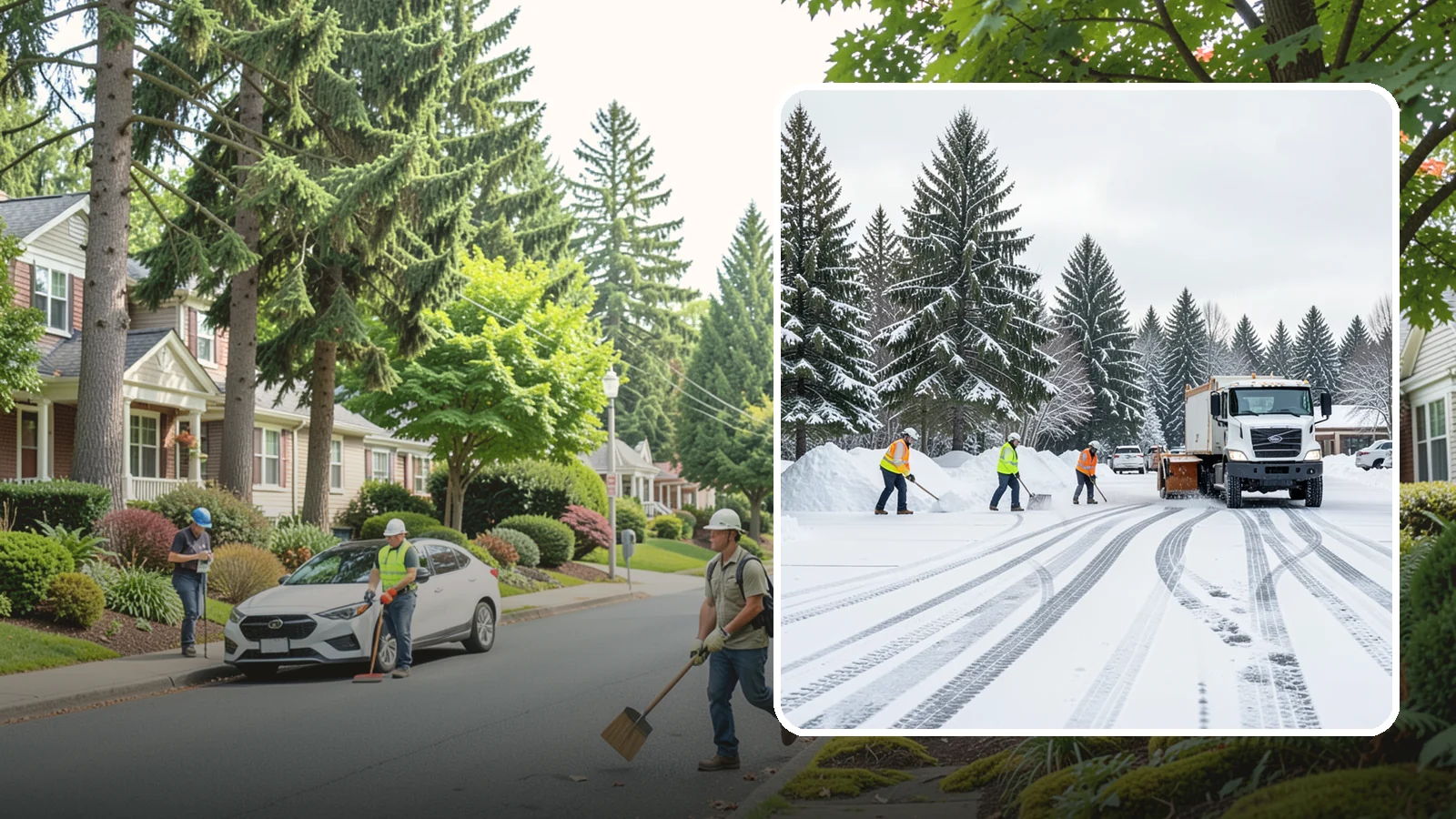 Daycare Parking Lot Snow Removal in Beaux Arts Village, King County, WA - We clear daycare lots and drop-off lanes so Western Washington parents and children stay safe during winter mornings.