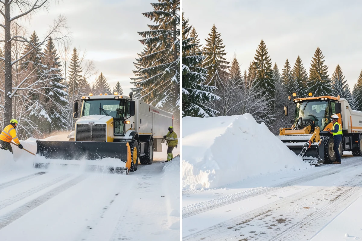 Daycare Parking Lot Snow Removal in Buckley, Pierce County, WA - Map the drop-off lane, entrance, and crossing zones with daycare staff