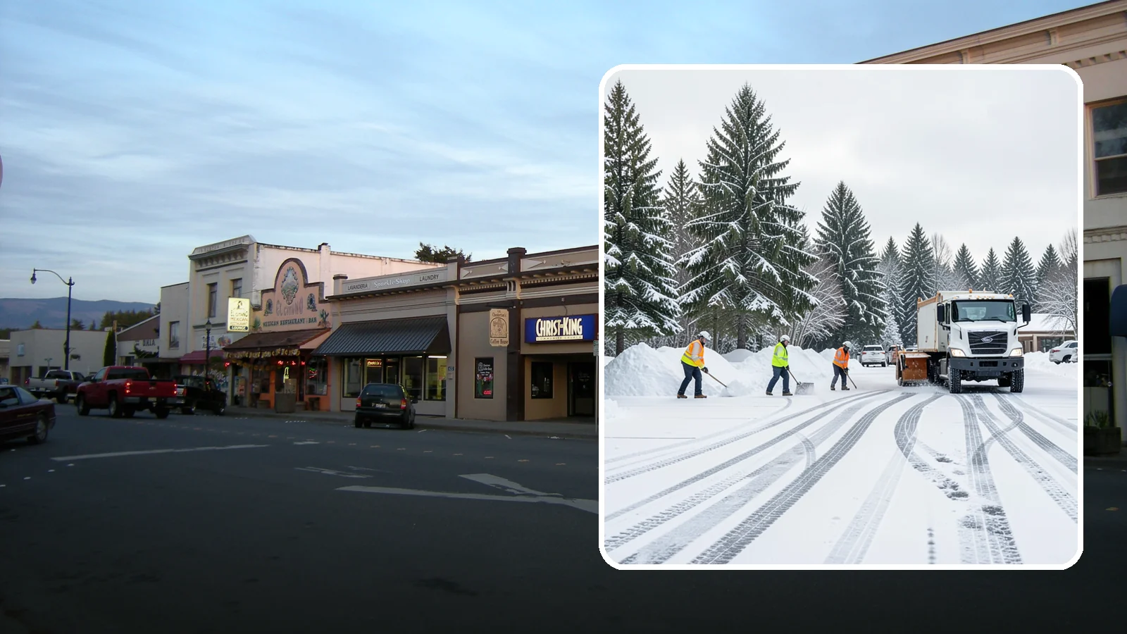 Daycare Parking Lot Snow Removal in Burlington, Skagit County, WA - We clear daycare lots and drop-off lanes so Western Washington parents and children stay safe during winter mornings.
