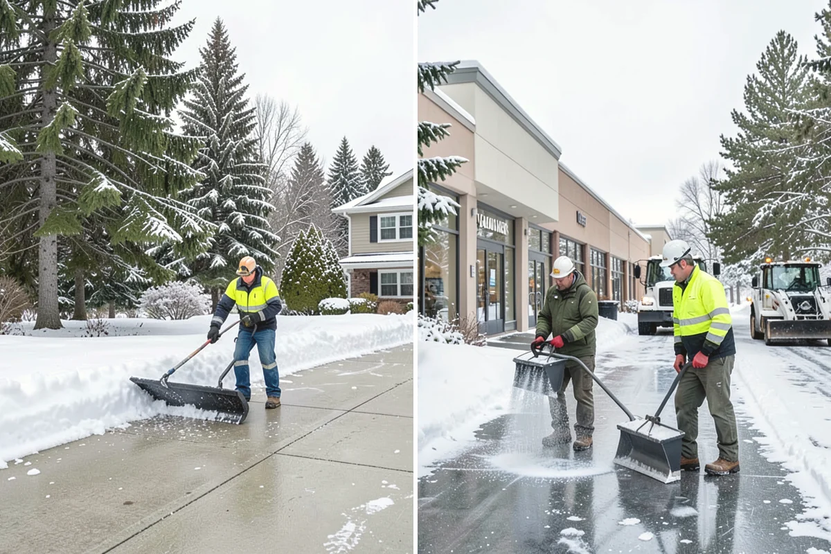 Daycare Parking Lot Snow Removal in Burlington, Skagit County, WA - Map the drop-off lane, entrance, and crossing zones with daycare staff