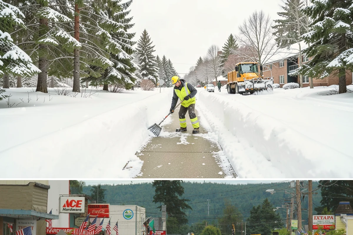 Daycare Parking Lot Snow Removal in Carnation, King County, WA - Daycare lots across Western Washington face peak snow demand from December through February, when early-morning freezes meet...