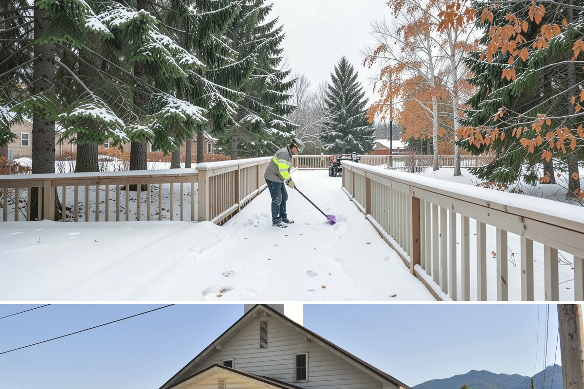 Daycare Parking Lot Snow Removal in Concrete, Skagit County, WA - Daycare lots across Western Washington face peak snow demand from December through February, when early-morning freezes meet...