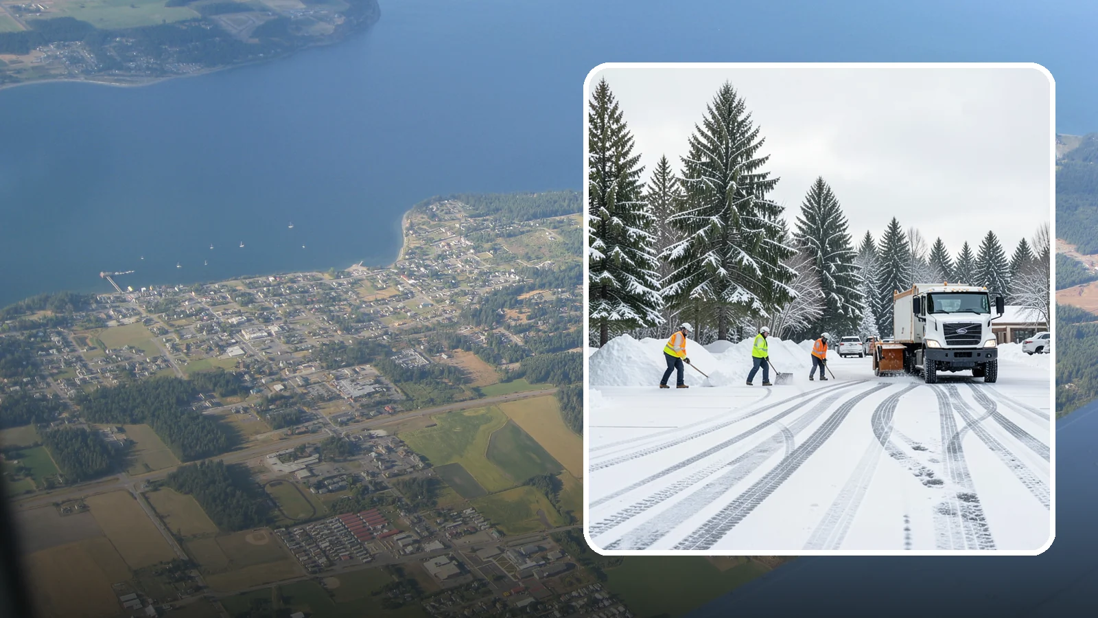 Daycare Parking Lot Snow Removal in Coupeville, Island County, WA - We clear daycare lots and drop-off lanes so Western Washington parents and children stay safe during winter mornings.