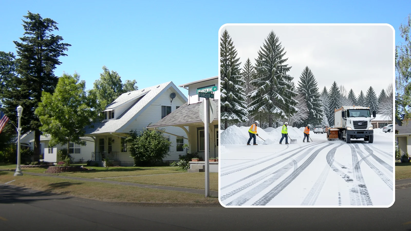 Daycare Parking Lot Snow Removal in DuPont, Pierce County, WA - We clear daycare lots and drop-off lanes so Western Washington parents and children stay safe during winter mornings.