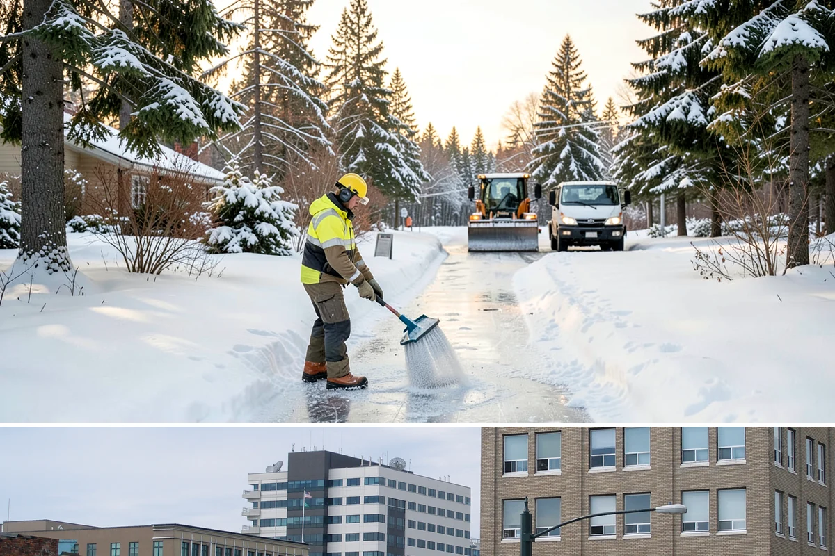 Daycare Parking Lot Snow Removal in Everett, Snohomish County, WA - Daycare lots across Western Washington face peak snow demand from December through February, when early-morning freezes meet...