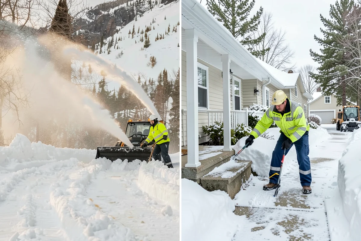 Daycare Parking Lot Snow Removal in Federal Way, King County, WA - Map the drop-off lane, entrance, and crossing zones with daycare staff